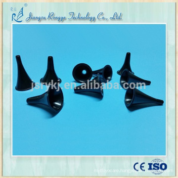 Medical disposable black ABS material ear speculum